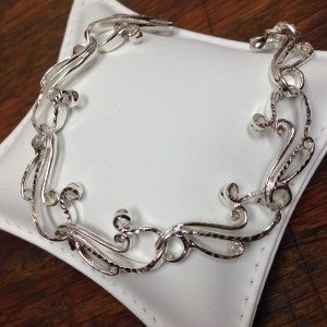 Nor'easter custom bracelet designed from our exclusive Plymouth Knot collection