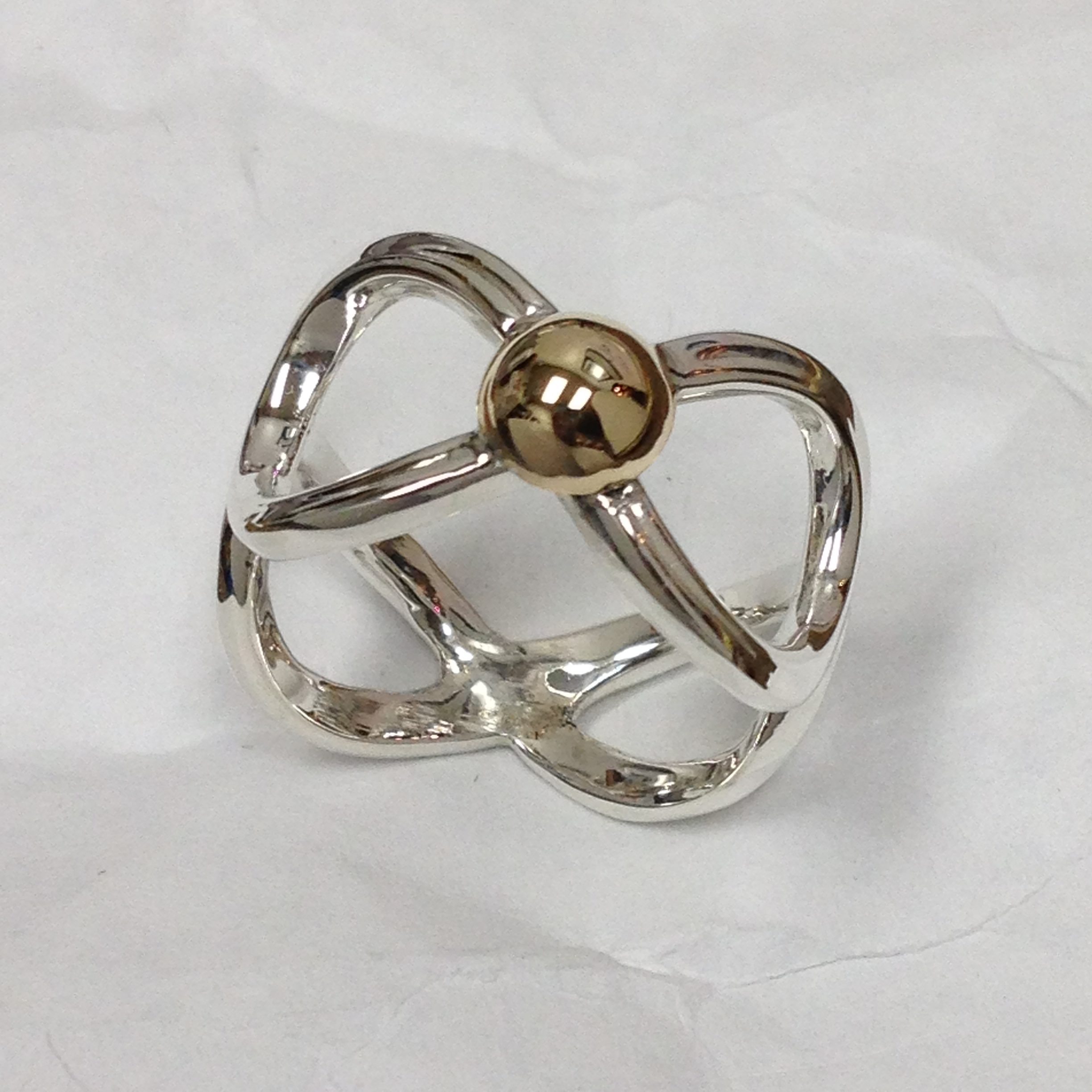 Custom Designed Infinity Plymouth Knot ™ Ring From Our Exclusive Collection